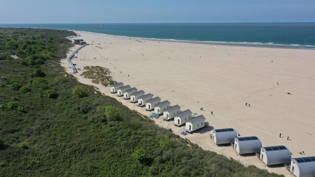 Strandbungalows Vrouwenpolder Exterior foto